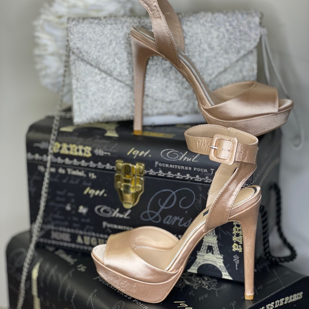 Blush heels